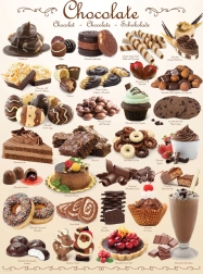 Puzzle Delizie al Cioccolato 1000 Pezzi