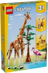 Lego Creator 3in1 animali selvatici del safari