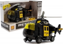 Elicottero di salvataggio a batteria con luci e suoni