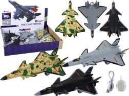 Modello di aereo con trazione a frizione ed effetto vapore, ricaricabile, 3 colori