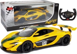 Auto telecomandato McLaren P1 GTR Rastar 1:14 giallo