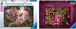 Ravensburger set di due puzzle 2×1000 pezzi