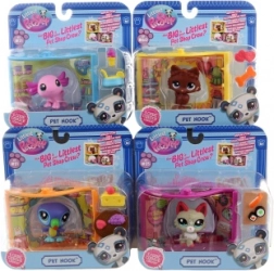 Littlest Pet Shop Pet Nooks set mini da collezione