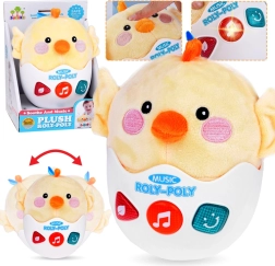 pulcino dondolante musicale con melodie, luci e suoni