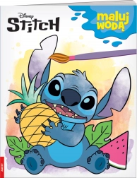Disney Stitch dipingi con l’acqua – album da colorare ad acquerello per bambini