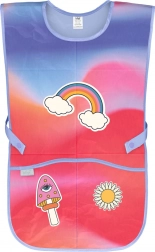 BAAGL grembiule per bambini Arcobaleno – rosso