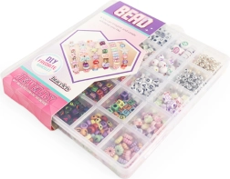 Kit creativo per realizzare braccialetti con perline