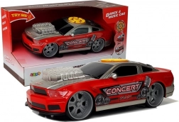 Auto DJ danzante musicale con luci e altoparlanti