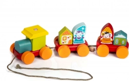 Trenino fiabesco da tirare