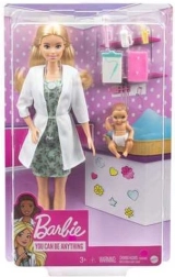 Bambola Barbie pediatra con bebè