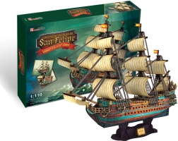 Puzzle 3D veliero San Felipe – 248 pezzi