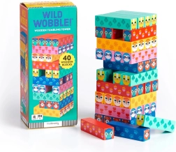 Torre in legno WILD WOBBLE – animali nella natura