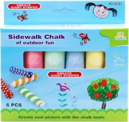 gessetti colorati in scatolina 6 pz