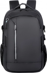 Zaino urbano con USB, tasca per notebook e elementi riflettenti 16L 45cm