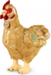 Gallina di peluche in piedi 33 cm con uovo ECO-FRIENDLY