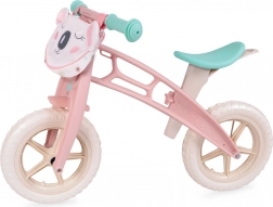 Bicicletta senza pedali per bambini koala balance bike 12" rosa