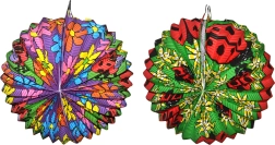 Lampione Sfera Coccinella 25 cm