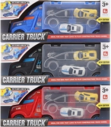 Camion con macchinine in metallo