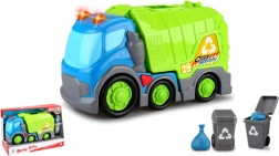 Camion della spazzatura KIDDY GO! con luci e suoni, 31 cm