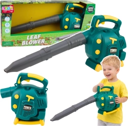Soffiatore da giardino per bambini con effetti sonori, verde