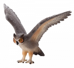 Figurina MOJO gufo virginiano grande