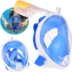 Maschera subacquea integrale con snorkel S/M