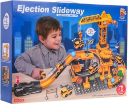 Set di costruzione cantiere con macchinine e accessori