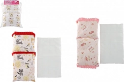 Piumino e cuscinetto con tappetino per bambole