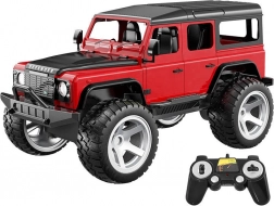 Auto RC radiocomandata 1:14 Double Eagle Land Rover Defender – rossa
