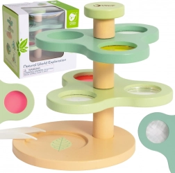 Microscopio e lente d'ingrandimento 2 in 1 Classic World Esplorazione della Natura