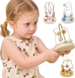 labirinto di perline in legno POLARB per lo sviluppo della motricità fine