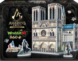 Puzzle 3D Assassin's Creed Unity: Cattedrale di Notre-Dame 860 pezzi