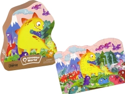 Puzzle Dinosauri vulcano 48 pezzi