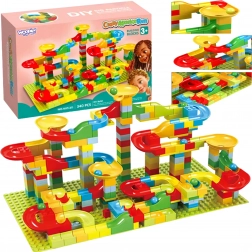 Woopie pista a biglie set di costruzione 340 pezzi