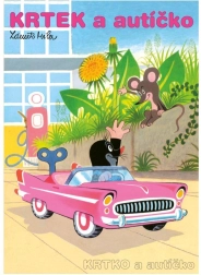 Libro da colorare Talpa e automobilina A4