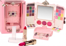 Set di bellezza per bambini con specchio da tavolo regolabile – rosa