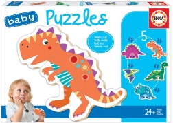 Educa baby puzzle dinosauri 5in1