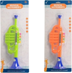 Tromba di plastica per bambini 35 cm