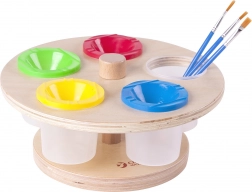 CLASSIC WORLD supporto girevole per colori con bicchierini