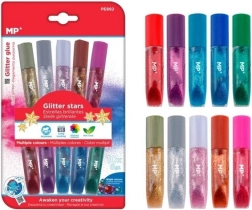 Colla liquida glitter 10 colori / 6 gr. MP