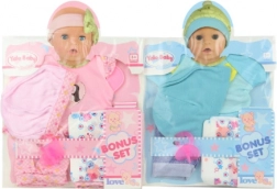 Abbigliamento per bambola 40 cm con pannolino e ciuccio