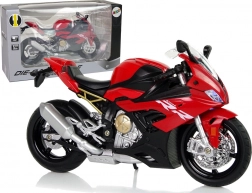 Modello di motocicletta BMW S1000RR Suoni luci rosso