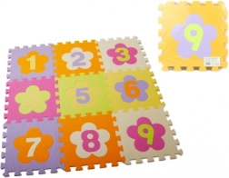 Puzzle in gommapiuma numeri 28 × 28 cm – tappetino da gioco per bambini