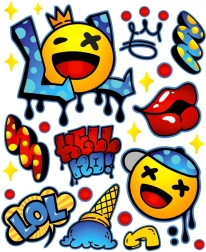 Adesivi da stiro LOL