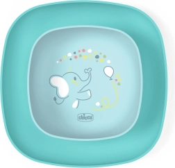 Set pappa Chicco con ciotola e piatto per bambini dai 12 mesi – Blu