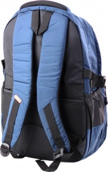 Zaino urbano con tasche 35L blu