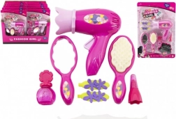 Set di bellezza per bambini Fashion Girl con asciugacapelli e accessori