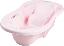 Vaschetta anatomica per bambini con scarico Komfort 2in1, rosa chiaro