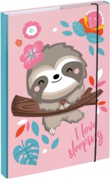 BAAGL Cartelline per quaderni scolastici A4 Bradipo