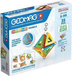 GEOMAG Supercolor pannelli in plastica riciclata – 35 pezzi